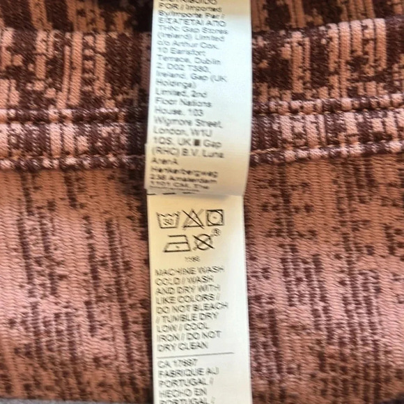 Athleta Flurry Elemental Top Long Sleeve Sz Medium Color:Snowscape Palermo Pink - Picture 7 of 9